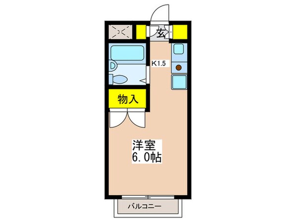 子安プラザの物件間取画像